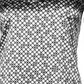 Blusa feminina Theory de seda com decote em V, branca, tamanho pequeno