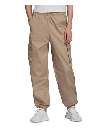 Calça cargo feminina Adidas marrom tamanho médio