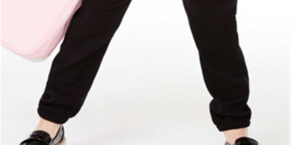 Calça cargo jogger infantil Epic Threads, preta, tamanho 5