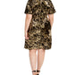 Vestido plus size feminino com lantejoulas em dois tons, amarelo, tamanho 2X, da INC International Concepts