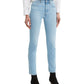Calça jeans feminina Levi's reta azul tamanho 30x28
