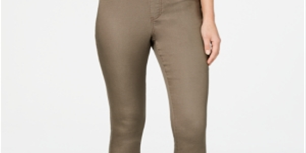 Calças jegging femininas Style &amp; Co, marrom, tamanho pequeno P