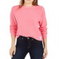 Suéter Calvin Klein Feminino de Algodão Rosa Tamanho X-G