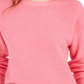 Suéter Calvin Klein Feminino de Algodão Rosa Tamanho X-G