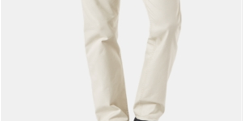 Calça Dockers Masculina Sorbtech Stretch Algodão Mescla Bege Tamanho 30X30