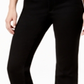 Calça jeans feminina Charter Club Prescott Tummy Control Bootcut preta, tamanho 24x4,5