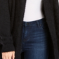 Cardigan feminino Eyelash da INC International Concepts, preto, tamanho grande