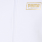 Suéter Puma Masculino com Logo Gráfico, Manga Longa e Zíper, Branco, Tamanho XXG