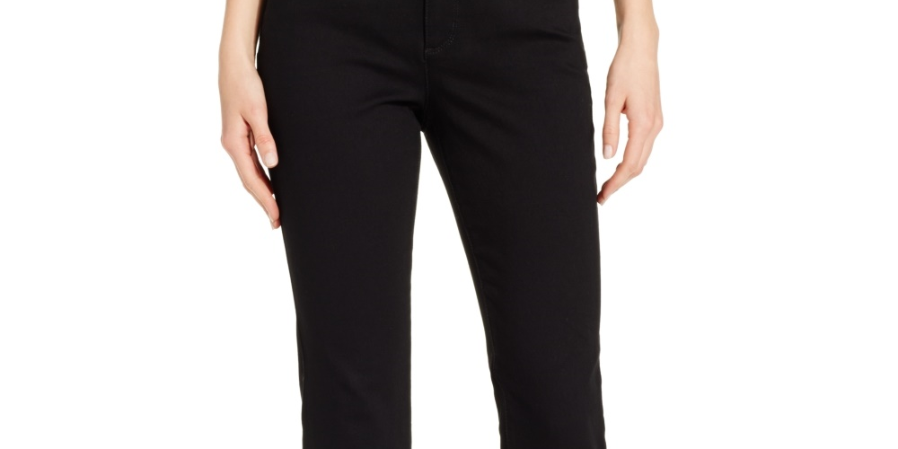 Camiseta feminina Charter Club Day Off preta tamanho 14