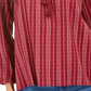 Blusa texturizada listrada feminina Style &amp; Co, bege, tamanho pequeno e pequeno