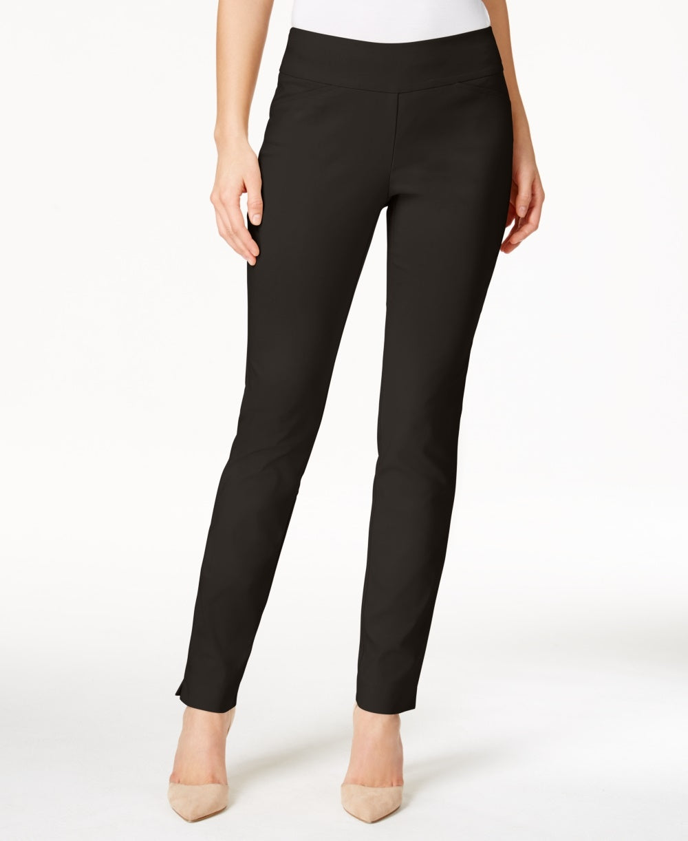 Calça feminina justa Charter Club preta tamanho 22x5