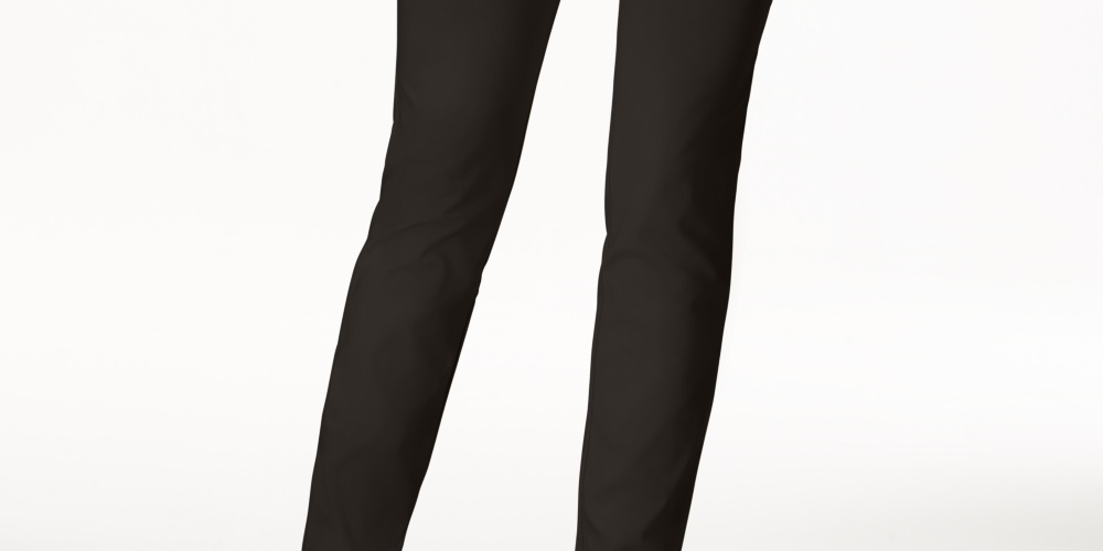 Calça feminina justa Charter Club preta tamanho 22x5