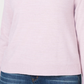 Karen Scott Suéter feminino de gola alta, pequeno, rosa, tamanho PS