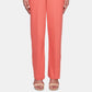 Calça feminina Petite Coastal Drive da Alfred Dunner, laranja, tamanho 14P