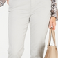 Calça Chino Feminina Style &amp; Co Cinza Tamanho 6