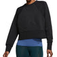 Jaqueta Nike Fleece Training Crew Feminina Preta Tamanho P