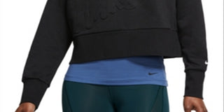 Jaqueta Nike Fleece Training Crew Feminina Preta Tamanho P