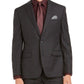 Bar III Jaqueta Masculina Slim Fit de Lã Misturada Cinza Tamanho 36