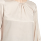 Blusa Calvin Klein Feminina com Botões e Alças, Dourada, Tamanho Extra Grande