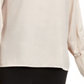 Blusa Calvin Klein Feminina com Botões e Alças, Dourada, Tamanho Extra Grande
