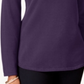 Karen Scott Suéter Feminino de Algodão Roxo Tamanho Médio