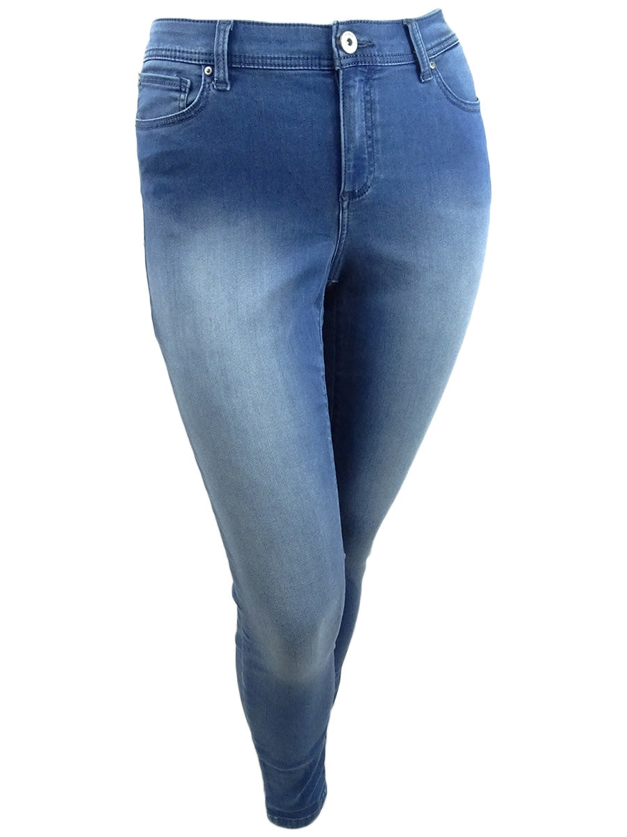 Calça jeans skinny feminina INC International Concepts, azul, tamanho 16