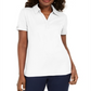 Blusa feminina Karen Scott de algodão com gola ilhós, branca, tamanho X-S