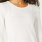 Karen Scott Suéter Feminino Patchwork com Ponto Branco Tamanho XXG
