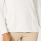 Karen Scott Suéter Feminino Patchwork com Ponto Branco Tamanho XXG