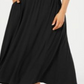 Saia longa de malha feminina Style &amp; Co, preta, tamanho pequeno M