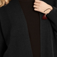 Cardigan grande feminino com botões laterais da Style &amp; Co, preto, tamanho médio