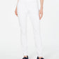 Calça skinny feminina Charter Club Chelsea Stretch Twill, branca, tamanho 12, pequena