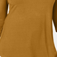 JM Collection Top feminino com ombros descobertos, dourado, tamanho grande