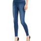 Calças jegging jeans femininas da INC International Concepts, azul, tamanho 8