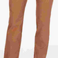 Calças femininas Charter Club Cambridge Skinny Pull-On com controle de barriga, tamanho 4, marrom