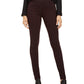 Legging feminina xadrez Ponte Style &amp; Co, roxa, tamanho PXL
