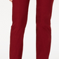 Calça feminina Chelsea Tummy Control Skinny Leg Tornozelo Charter Club Vermelha Tamanho 10