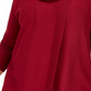 JM Collection Suéter Feminino Plus com Cadarço e Gola Redonda Tamanho 0X