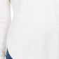 Suéter feminino estilo &amp; co com gola alta, tamanho PP, branco