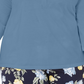 Camisa polo feminina Charter Club Plus Cotton, azul, tamanho 0X