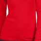 Suéter Tommy Hilfiger Feminino de Algodão com Logotipo e Coração Vermelho Tamanho Grande