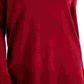 Suéter feminino com decote em V e bainha de faixa, tamanho grande, vermelho, estilo &amp; co