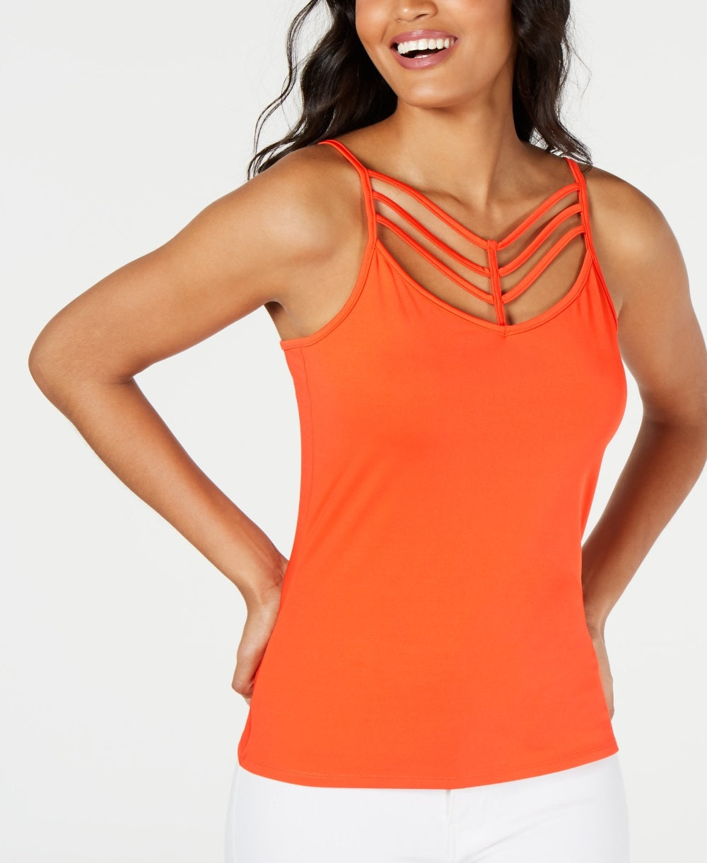 Thalia Sodi Regata Ladder Trim Feminina Laranja Tamanho X-S