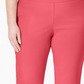 Calça feminina Charter Club Cambridge Tummy Control, vermelha, tamanho 26W