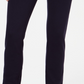 Calça skinny feminina de malha ponte estilo &amp; co, azul, tamanho 6, pequena