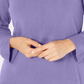Karen Scott Suéter Feminino Gola Canoa Roxo Tamanho Pequeno X-Grande