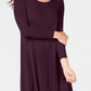 Vestido rodado feminino Style &amp; Co roxo - tamanho pequeno
