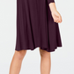 Vestido rodado feminino Style &amp; Co roxo - tamanho pequeno