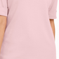 Karen Scott Blusa feminina com decote canoa e mangas curtas, rosa, tamanho pequeno