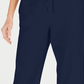 Calça Capri Karen Scott Feminina Petite com Cordão Azul Marinho Tamanho PM